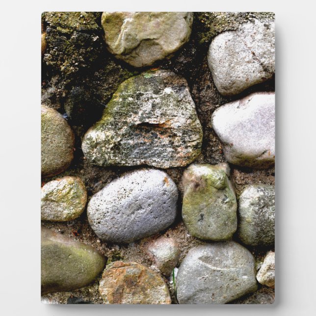 Field Stone, rocks, distressed stone Fotoplatte (Vorderseite)