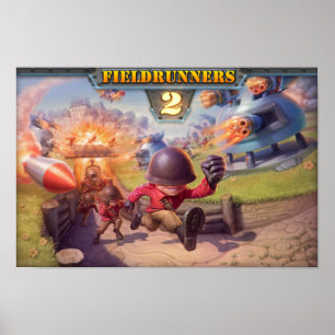 Fieldrunners 2 - Poster officiel