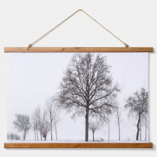 Fields Around Scalenghe Piedmont, Italy Wandteppich Mit Holzrahmen