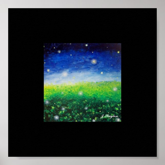 Fields-Poster drucken Poster (Vorne)