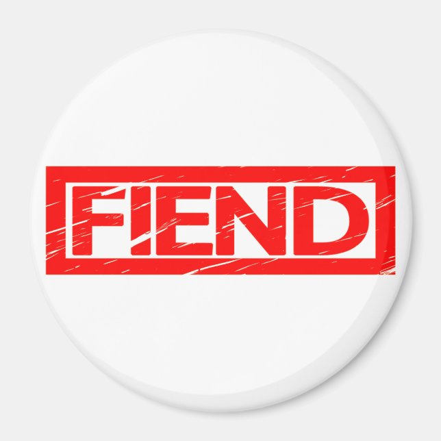 Fiend-Briefmarke Magnet (Vorne)