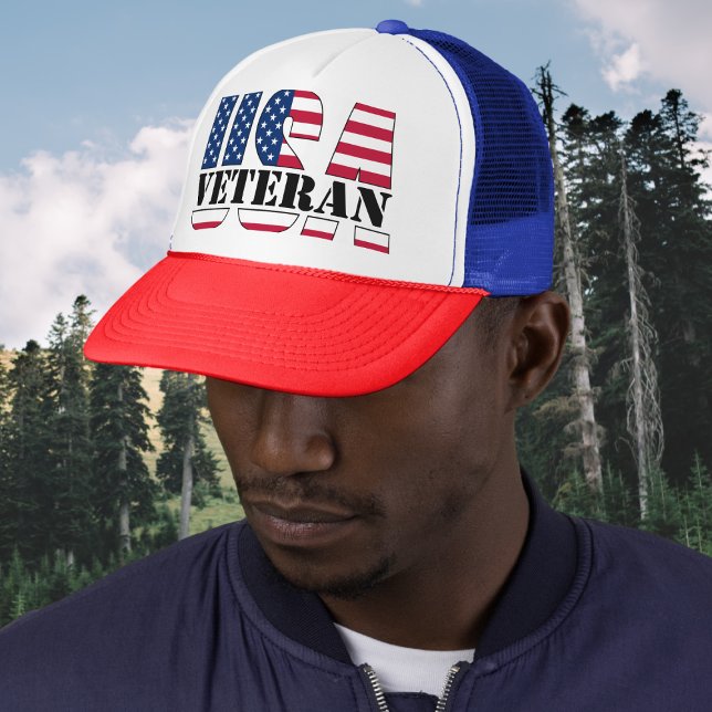 Fier Américain vétéran Patriotique Casquette de ba (Créateur téléchargé)