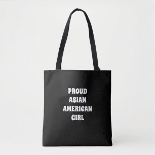 Fier Asiatique Américaine Fille, Sac fourre-tout n