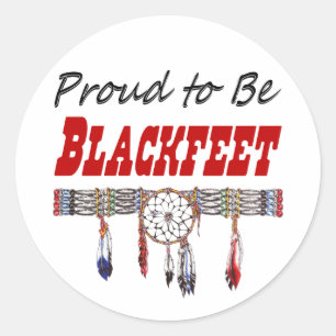 Fier d'être décalques ou autocollants de Blackfe