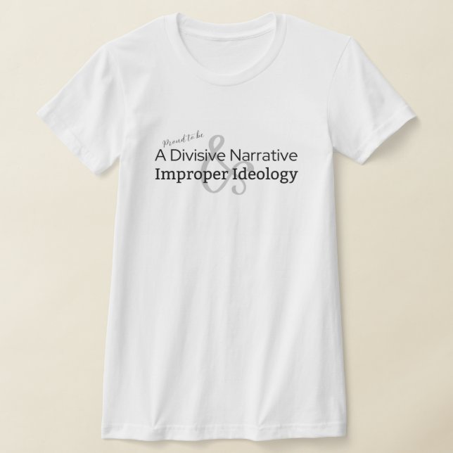 Fier d'être T-shirt (Poser)