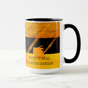 Fier d'être un ingénieur d'exploitation COLORÉ MUG