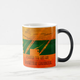 Fier d'être un ingénieur d'exploitation MUG COLORÉ