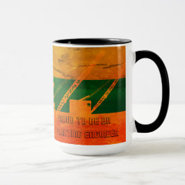 Fier d'être un ingénieur d'exploitation MUG COLORÉ
