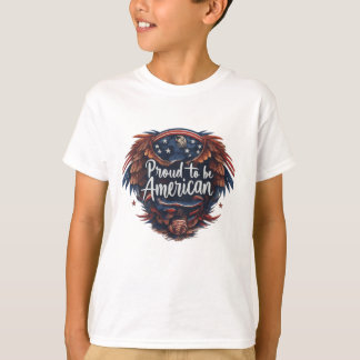 Fier d'être un T-shirt américain