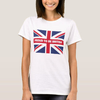 Fier d'être un T-shirt britannique