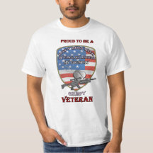 Fier d'être un T-Shirt de Vétéran Grincheux