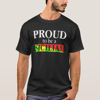 Fier d'être un t-shirt sicilien