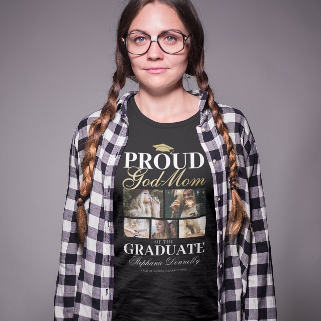 Fier Dieu maman du T-shirt Graduate (Créateur téléchargé)