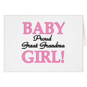 Fier Grand Grand-mère Baby Girl Tshirts et cadeaux