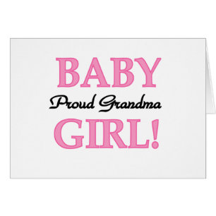 Fier Grand-mère Baby Girl Tshirts et cadeaux