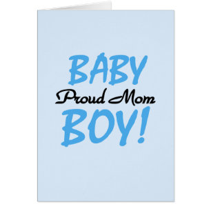 Fier maman Baby Boy Tshirts et cadeaux