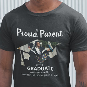 Fier Parent Du Diplômé   T-shirt photo