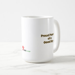 "Fier Parent d'un Bon Garçon" Tasse à Café Drôle p