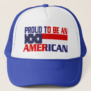Fier patriotique d'être un Américain - Casquette