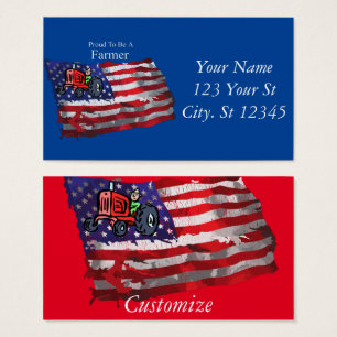 Fier paysan patriotique drapeau Thunder_Cove