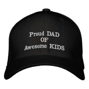Fier père d'un Casquette de baseball enbrossé