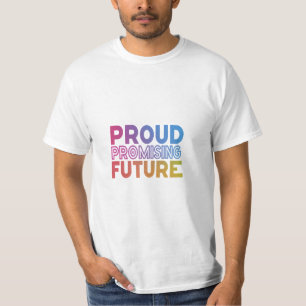 Fier T-shirt homme, passé et prometteur