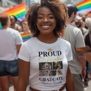 Fier Tante du T-shirt de la Graduate