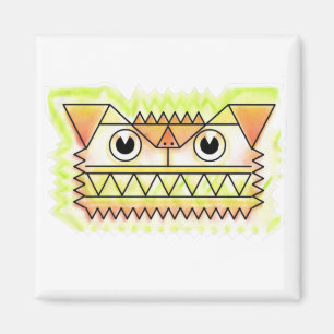 Fierce, Angry Dog Magnet