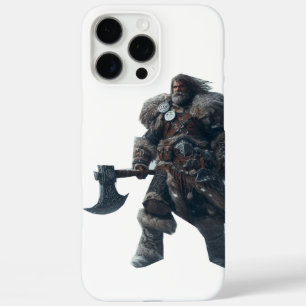 Fierce Barbarian Warrior mit antikem Ax iPhone 16 Pro Max Hülle