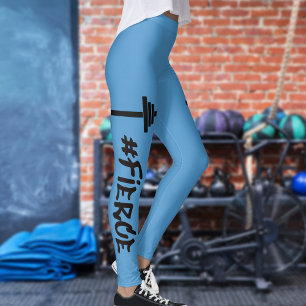 #Fierce Barbell Leggings