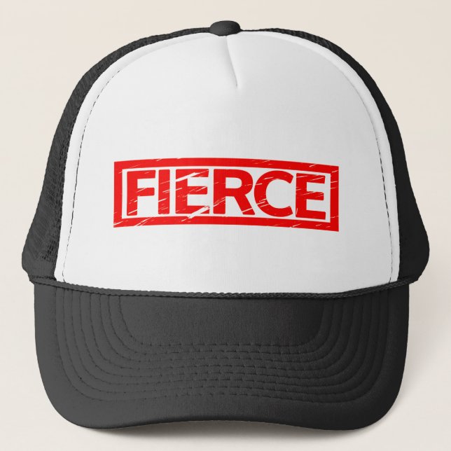 Fierce Briefmarke Truckerkappe (Vorderseite)