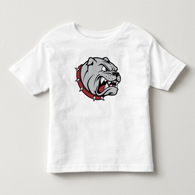 Fierce Bulldog Mascot | Cooles Baby Kleinkind T-shirt (Vorderseite)