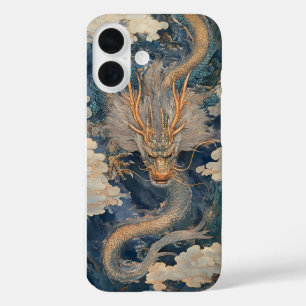 Fierce Chinese Dragon in Bold Oriental Ästhetik iPhone 16 Hülle