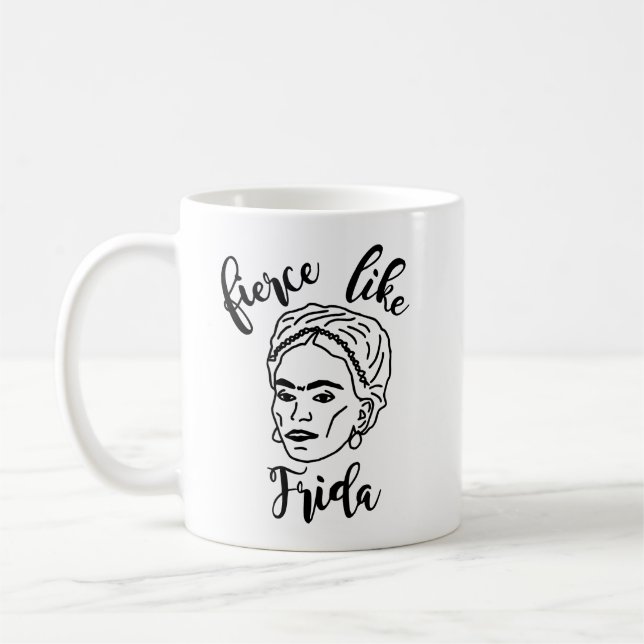 Fierce comme Frida Mug - Frida Kahlo (Gauche)