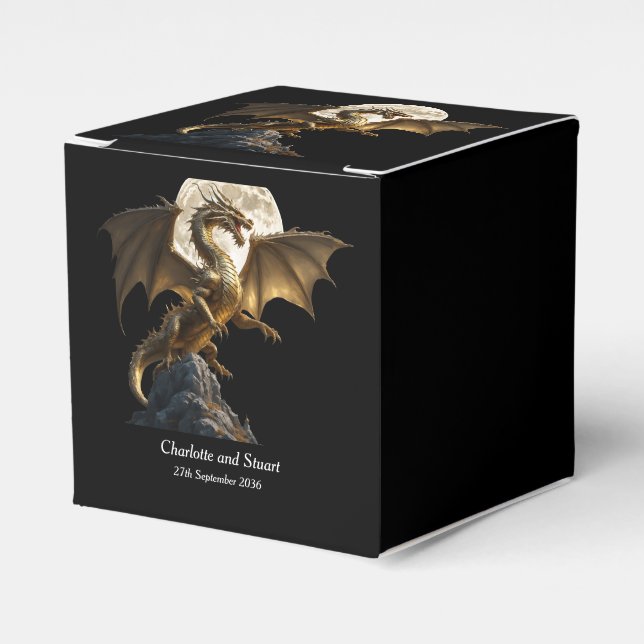 Fierce Dragon Rearing Geschenkschachtel (Vorderseite)