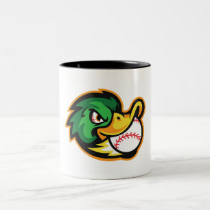 Fierce Duck Baseball Mascot Tasse