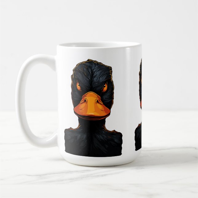 Fierce Duck - fett und auffallend Kaffeetasse (Links)