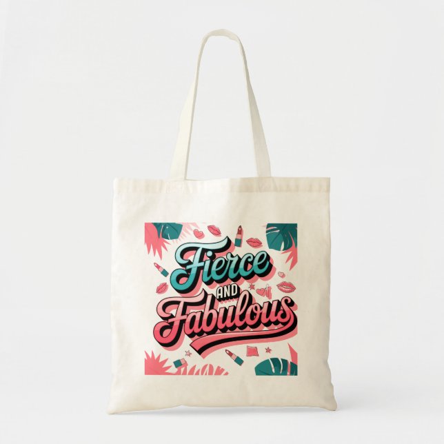 Fierce et fabuleux Sac fourre-tout tendance (Devant)