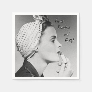 Fierce, Fabelhaft und vierzig! Serviette