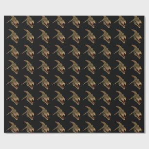 Fierce Fantasay Dragon Snake Head Geschenkpapier