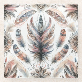 Fierce Feath Glasuntersetzer