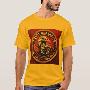 Fierce & Feminine Eagle: Bold Harley Inspiriert T-Shirt