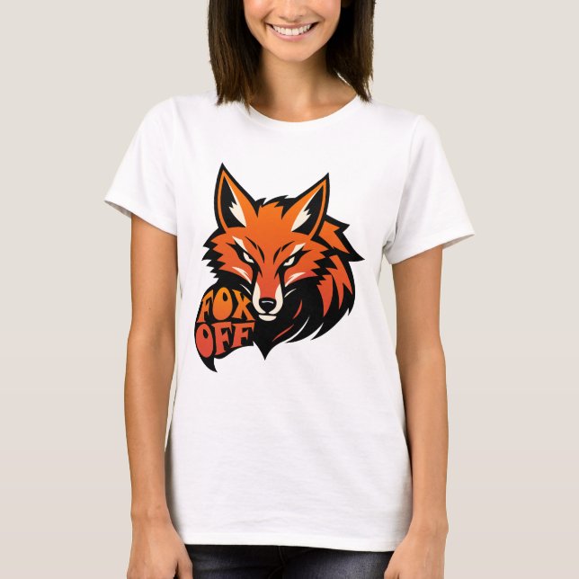Fierce Fox Off Energy T-Shirt (Vorderseite)