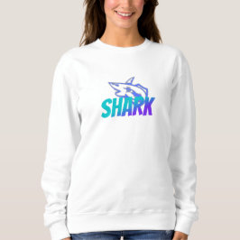 Fierce Gradient Shark Logo | Bold Ocean Sweatshirt