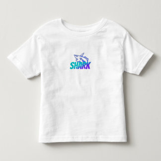 Fierce Gradient Shark Logo | Bold Ocean Vibes Kleinkind T-shirt