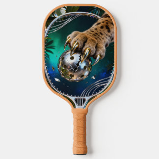 Fierce Jungle Cat Slash Metallic Pickleball – Chro Pickleball Schläger