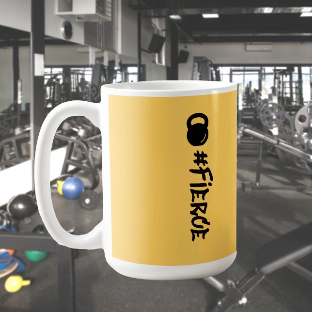 #Fierce Kettlebell Tasse (Von Creator hochgeladen)