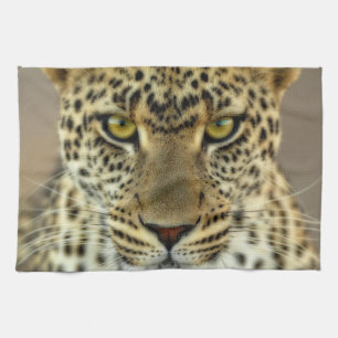 Fierce Leopard Geschirrtuch