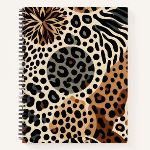 Fierce Leopard Skin-Notebook Notizbuch