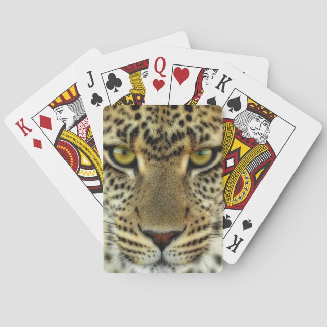 Fierce Leopard Spielkarten (Rückseite)